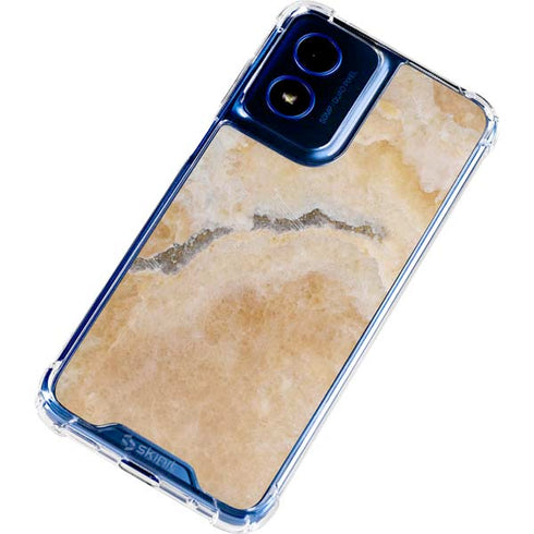 Crystal Vanilla Moto G 5G (2024) Clear Case